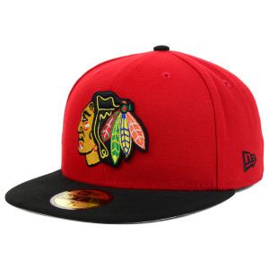 Chicago Blackhawks New Era NHL Patched Team Redux 59FIFTY Cap