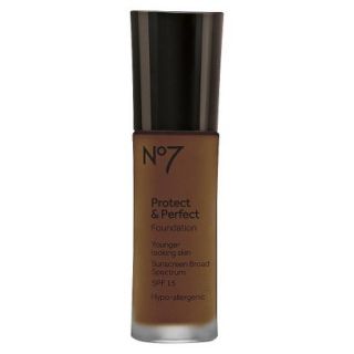 No7 Protect & Perfect Foundation SPF 15   Ebony (1.01 oz)