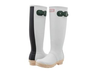 Hunter Original Contrast Womens Rain Boots (White)