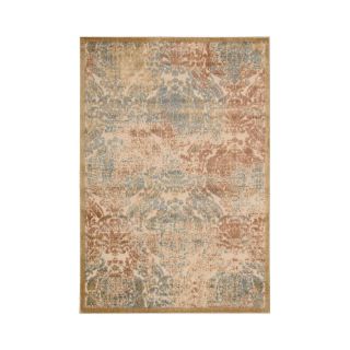 Nourison Ancient Ruins Hand Carved Rectangular Rugs, Gold