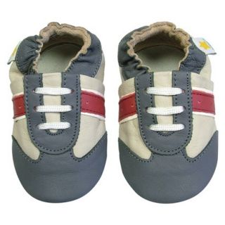 Ministar Beige/Grey/Red Infant Sport Shoe   Medium