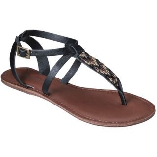 Womens Mossimo Supply Co. Cora Gladiator Sandals   Black 9