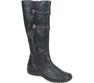 Womens Rieker Antistress Astrid 70   Black Leather Boots