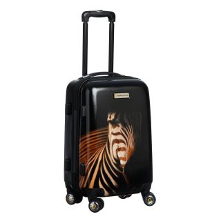 National Geographic Explorer Balboa Zebra 20 inch Carry On Hardside Spinner Upright Suitcase