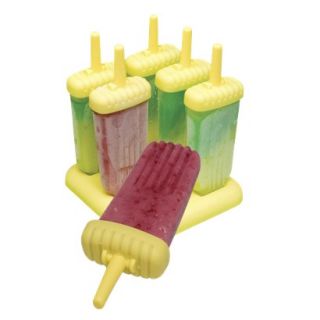Tovolo Groovy Popsicle Molds   Set of 6