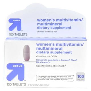 up&up Womens 50+ Multivitamin/Multimineral Tablets   100 Count
