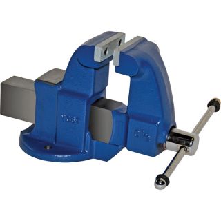 Yost Heavy Duty Industrial Machinist Bench Vise   Stationary Base, 3 1/2 Inch