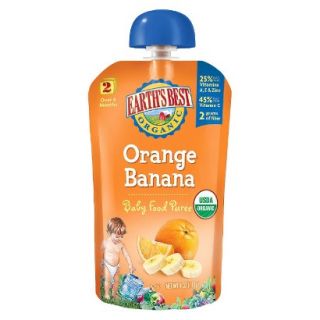 Earths Best Baby Food Pouch   Orange Banana 4oz (12 Pack)