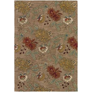 Botanique Chloe/ Khaki Area Rug (8 X 10)