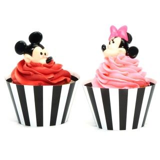 Mickey Minnie Mouse Cupcake Wrapper Combo Kit