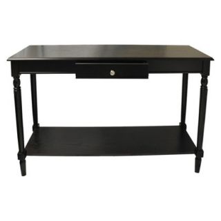 Console Table French Country Console Table   Black