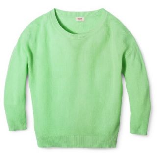 Mossimo Supply Co. Juniors Pullover Sweater   Snappy Green M(7 9)