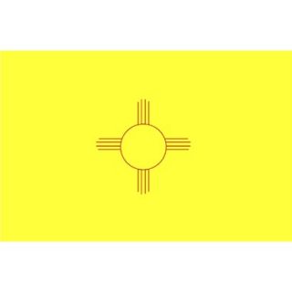 New Mexico State Flag   4 x 6