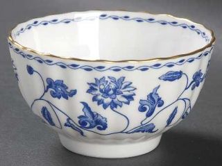 Spode Colonel Blue (Gold) Mini Open Sugar Bowl, Fine China Dinnerware   Blue Flo