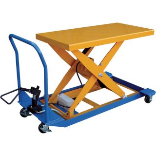 Vestil Manual Scissor Cart   1000 lb. Capacity, 36 Inch L x 24 Inch W Platform,