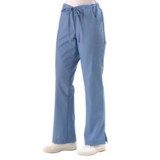 Medline Ladies Modern Fit Cargo Scrub Pants   Ceil Blue (Medium)