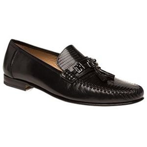 Mezlan Mens Cafaro Black Shoes, Size 9.5 M   7029 L Black
