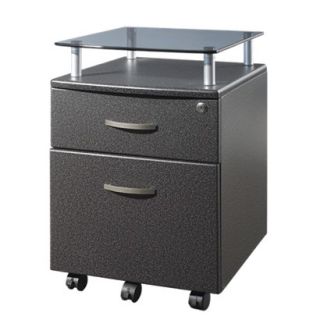 Vertical Filing Cabinet Techni Mobili Rolling and Locking File Cabinet   Gray
