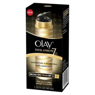 Olay Total Effects 7 in One Moisturizer + Serum Duo with Broad Spectrum SPF 15  