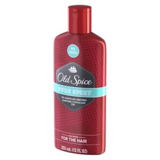 Old Spice Pure Sport 2 in 1 Shampoo and Conditioner   12 oz