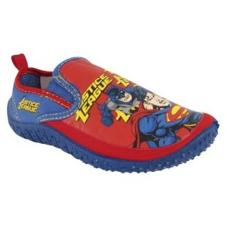 Toddler Boys Justice League Water Shoes   Red/Blue 9