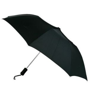 Totes Eco Friendly Fabric Umbrella   Black