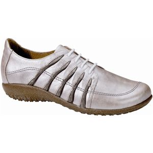 Naot Womens Tanguru Quartz Silver Threads Shoes, Size 38 M   11078 W42