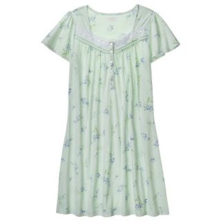 Moonlight Sonata Mint Floral Gown   XL