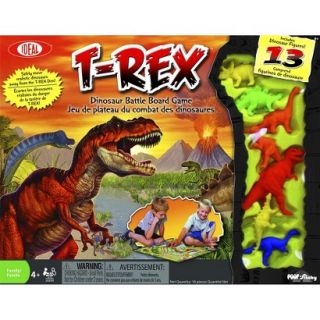 Alex Brands Ideal 0C617BL T Rex Dinosaur Battle Board Game