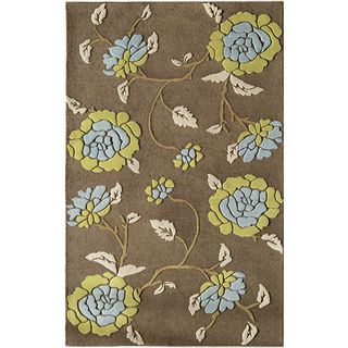 Pacific Maple Forest Premium Wool Area Rug (7 X 9)
