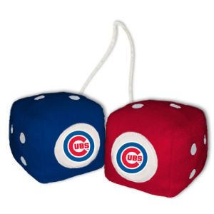 Chicago Cubs Fuzzy Dice