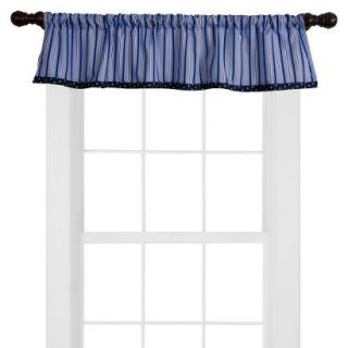 Bedtime Originals Red, White, Navy and Blue Sail Away Window Valance
