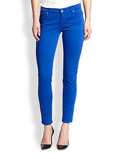 7 For All Mankind The Ankle Skinny Luxe Twill Jeans