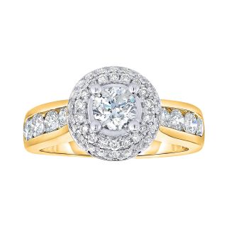 True Love, Celebrate Romance 2 CT. T.W. Diamond 14K Gold Engagement Ring,