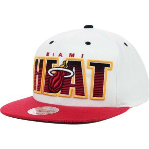 Miami Heat Mitchell and Ness NBA Home Stand Snapback Cap