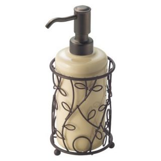 InterDesign Twigz Soap Pump   Vanilla/Bronze