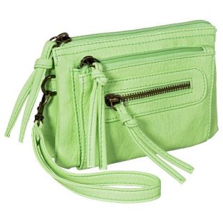 Mossimo Supply Co. Clutch with Removable Wristlet Strap   Neon Green