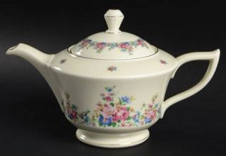 Royal Ivory (Czech, Germany) 2661  Teapot & Lid, Fine China Dinnerware   Windsor