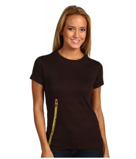  Gear Core Value 5 Pencil Womens T Shirt (Brown)