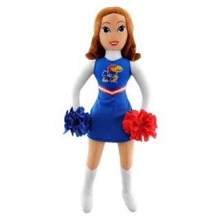 Bleacher Creatures University of Kansas Football Cheerleader Plush Doll