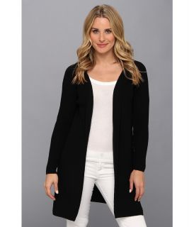 525 america Shaker Maxi Cardigan Womens Sweater (Black)