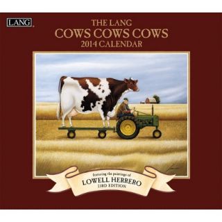 Lang Cows Cows Cows 2014 Wall Calendar