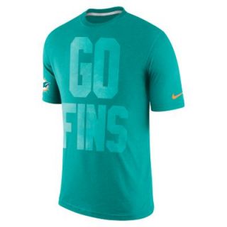 Nike Tri Local (NFL Miami Dolphins) Mens T Shirt   Turbo Green