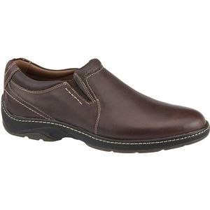 Johnston & Murphy Mens Fairfield Plain Toe Venetian Mahogany Shoes, Size 7.5 M   25 0283