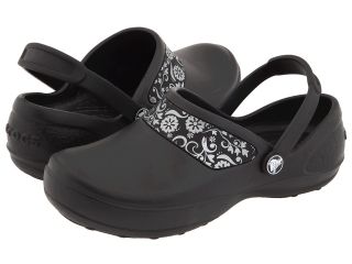 Crocs Mercy Work Womens Clog Shoes (Black)