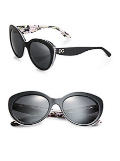 Dolce & Gabbana Cats Eye Sunglasses   Black