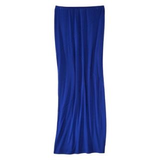 Mossimo Womens Pieced Maxi Skirt   Blue XXL