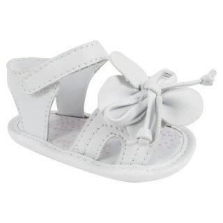 Infant Girls Natural Steps Daydream Slide Sandals   White 1