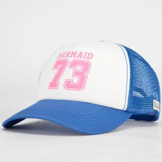 Mermaids Met Womens Trucker Hat Blue One Size For Women 234208200