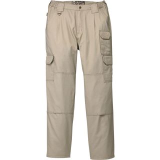 Gravel Gear 7 Pocket Tactical Pant with Teflon   Khaki, 40 Inch Waist x 34 Inch